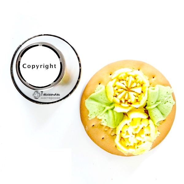 Насадка Малазийский Цветок №206 Роскошный Тюльпан | XL размер (Russian Flower Nozzle # 206 - Luxury Tulip | XL size | By Tulip Workshop)