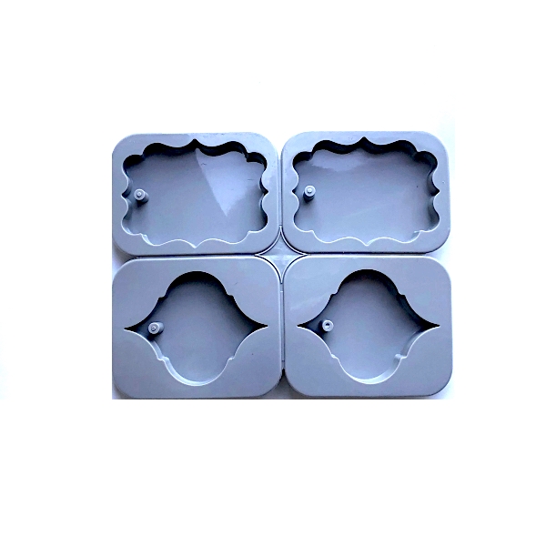 Силиконовая мини форма универсальная 175*135*10 мм (мод. grb+hr 4-1-3)