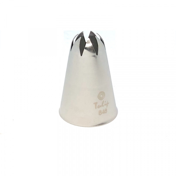 Кондитерская насадка закрытая звезда №846 Tulip™ (diam.8 mm; 7лучей) Кондитерская насадка закрытая звезда №846 Tulip™ (diam.8 mm; 7лучей)