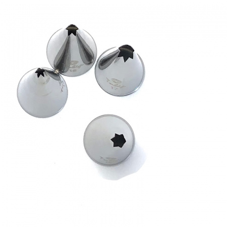 Кондитерская насадка открытая звезда №16 Tulip™ мини размер (diam. 3.5 mm; 6 лучей)