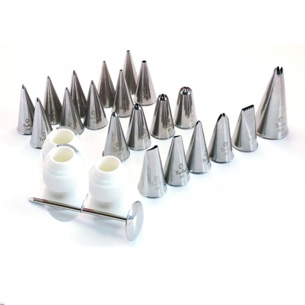 Наборы кондитерских насадок и инструментов от Пряничной Академии 24 шт Наборы кондитерских насадок и инструментов от Пряничной Академии 24 шт