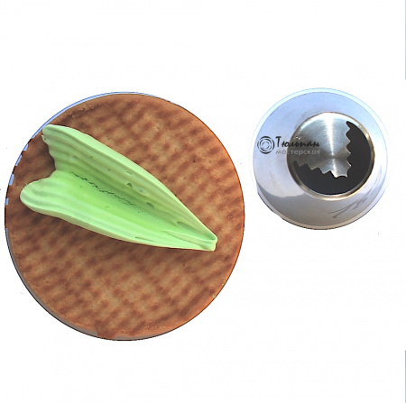 Набор 4 кондитерские насадки - Листики Тюльпана №№ 188,189,88,89 | М, L размер