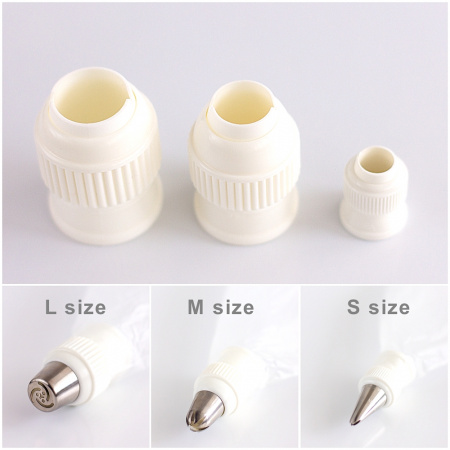 Переходник для кондитерских насадок М средний Tulip Переходник для кондитерских насадок М средний Tulip