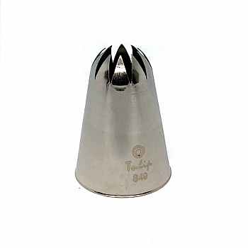 Кондитерская насадка закрытая звезда №849 Tulip™ (diam.11 mm; 10лучей) Кондитерская насадка закрытая звезда №849 Tulip™ (diam.11 mm; 10лучей)