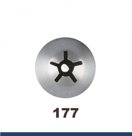 Кондитерская насадка 177 Tulip звезда закрытый центр сирень Кондитерская насадка 177 Tulip звезда закрытый центр сирень