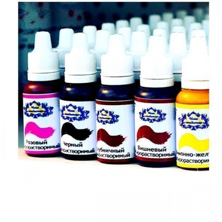 Краситель гелевый ЖИРОрастворимый 20 гр.(НК) Синяя-Синий