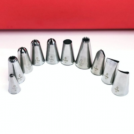 Набор кондитерских насадок 10 шт | от Дома Безе Набор кондитерских насадок 10 шт | от Дома Безе