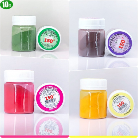 Пищевой краситель сухой ЖИРОрастворимый ЛАК СИНИЙ (бриллиантовый) 10 г | 150º Bake!™