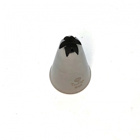 Кондитерская насадка закрытая звезда №843 Tulip™ (diam.5 mm; 6лучей) Кондитерская насадка закрытая звезда №843 Tulip™ (diam.5 mm; 6лучей)